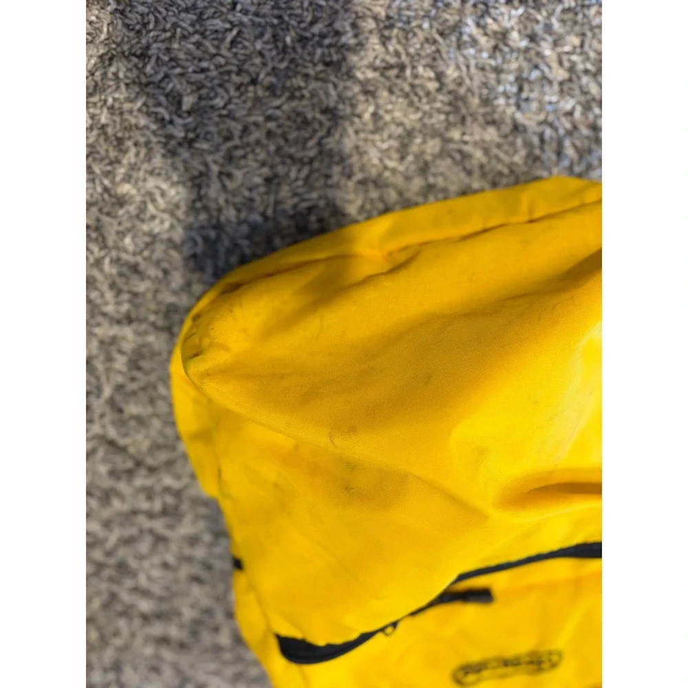 Vintage Nintendo Sling Bag Yellow Nylon Retro Crossbody Backpack Game Boy Case